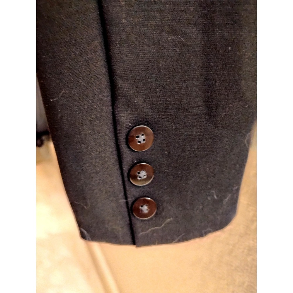 Forever 21 Cropped Double Breasted Blazer Jacket S corporatechic dark academia - Picture 4 of 7
